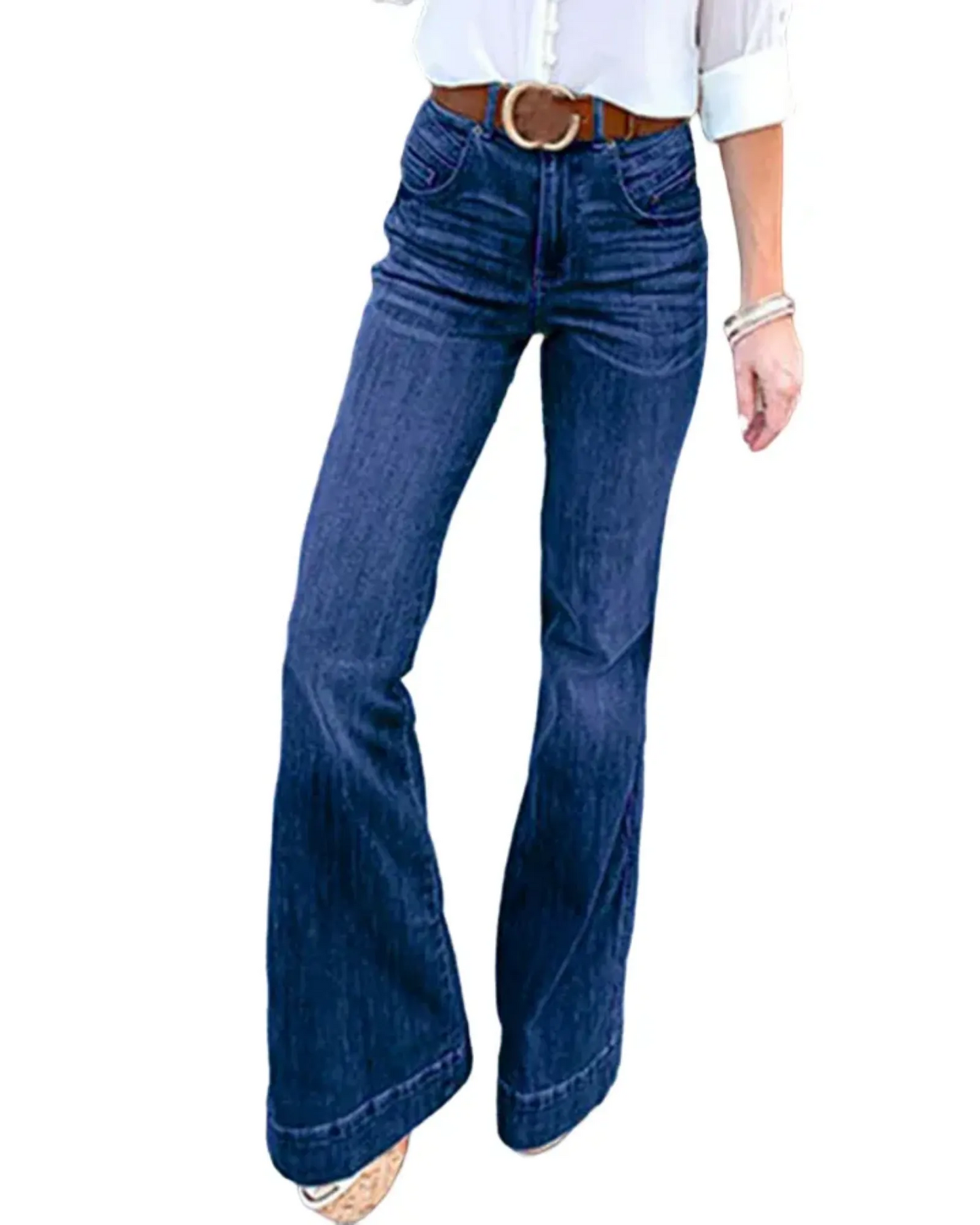 HERBERGER | Damen Jeans im Vintage-Stil mit geradem Schnitt für Freizeit & Arbeit