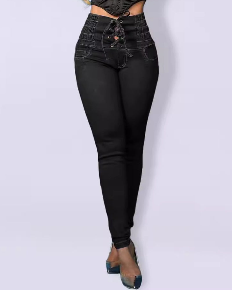 Jeans mit Hoher Taille