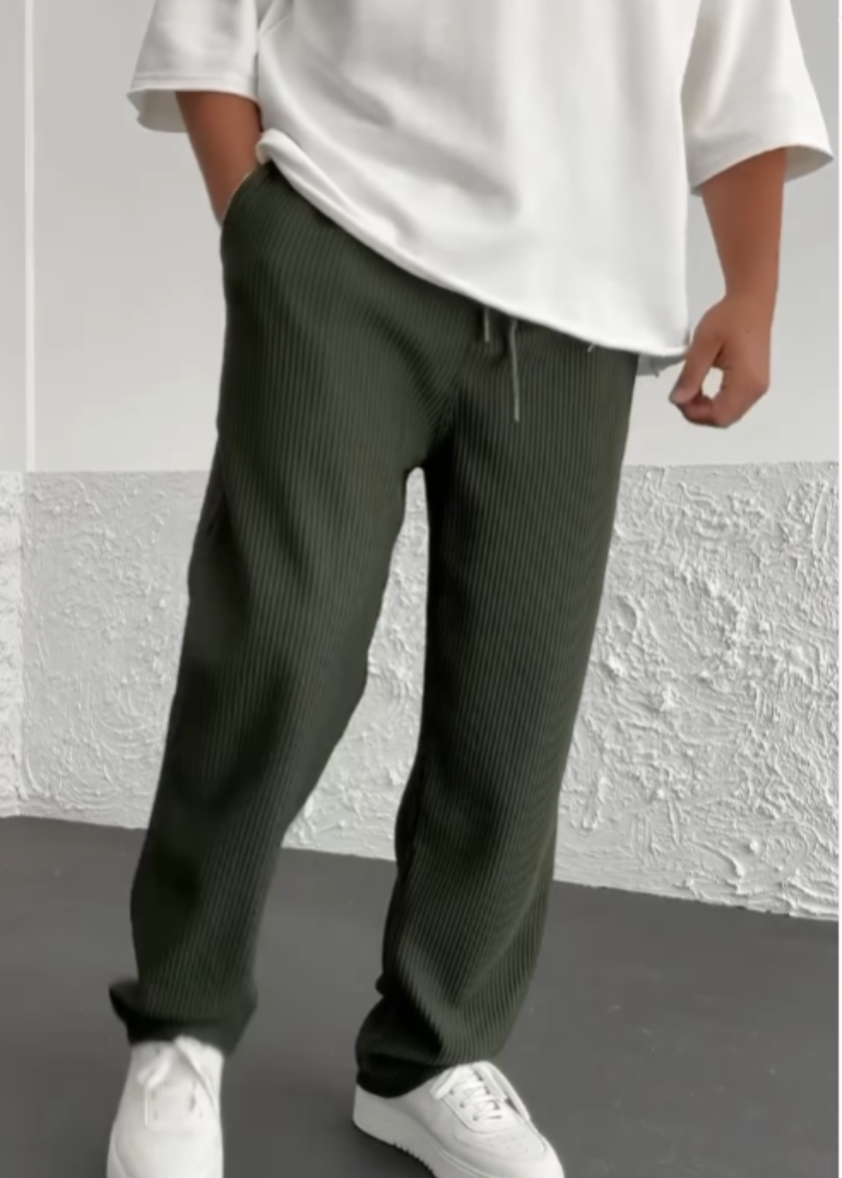 Wigand Comfort Geripptes Elasthan Hose