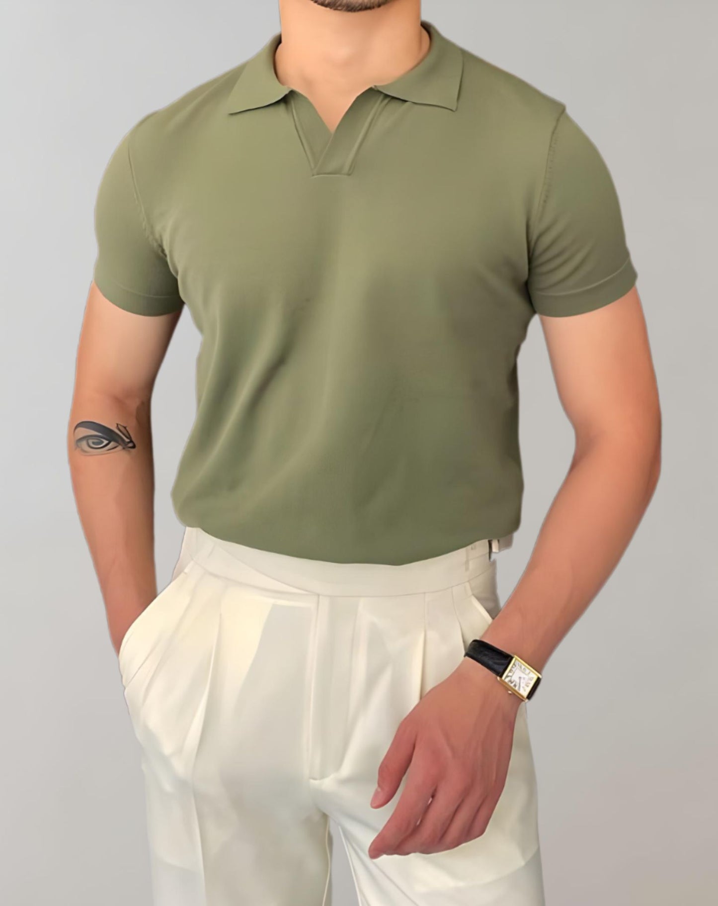 Zentralstil Herren Langarm Langarmshirt