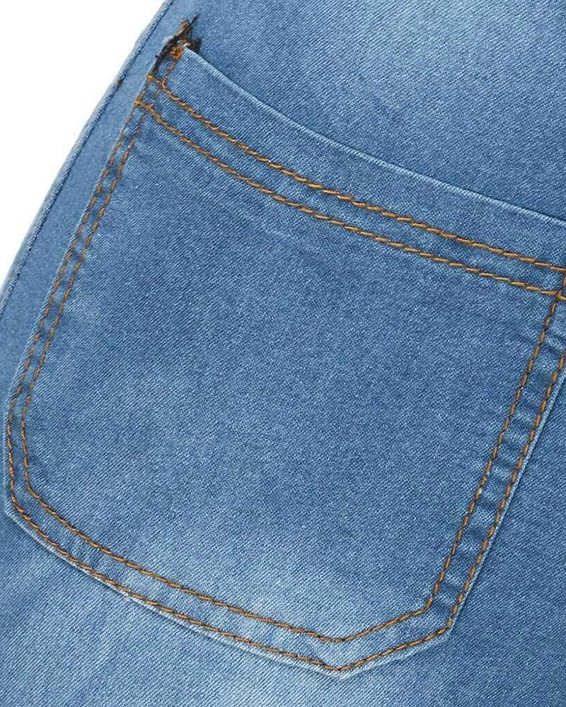 Jeans mit Mehreren Knöpfen