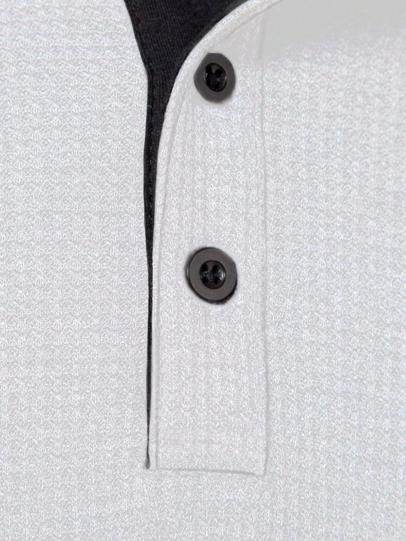 Knopftakt Herren Langarmshirt