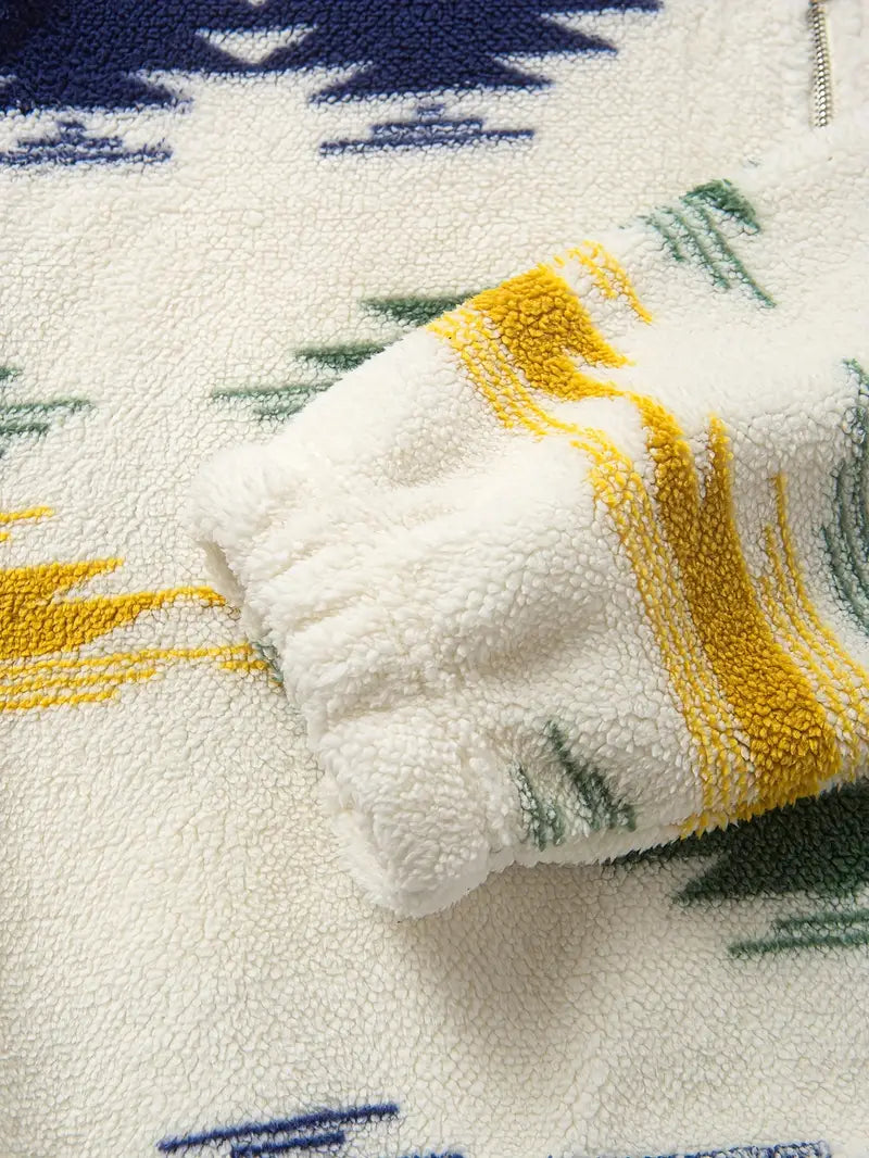 Clinton – Sweatshirt Mit Halbem Reissverschluss Und Stehkragen