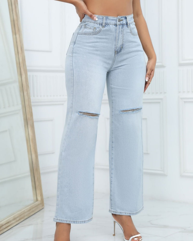 Jeans mit Hoher Taille
