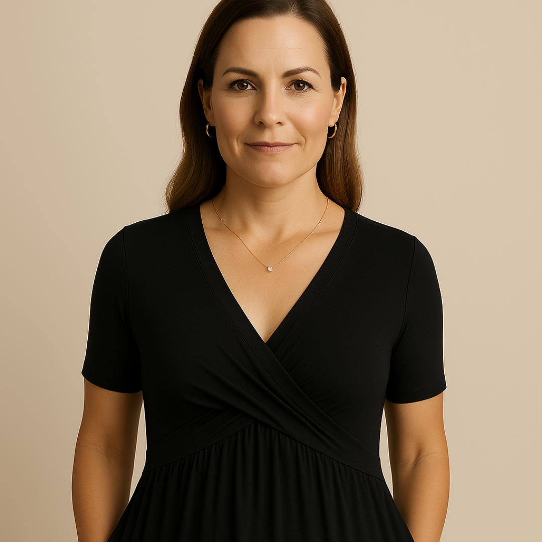 Mira Kurzärmeliges Kleid