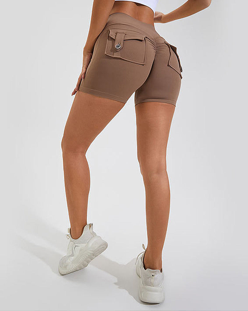 Damen Yoga Shorts