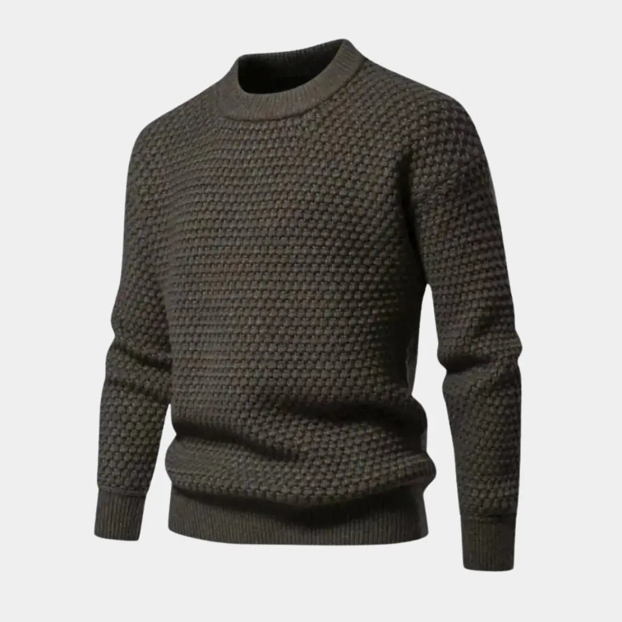 Texturierter Old Money Pullover