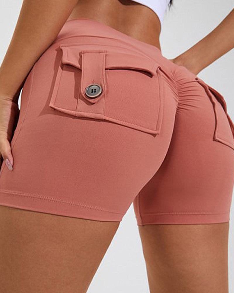 Damen Yoga Shorts