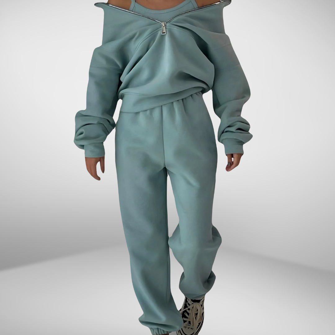 JOY - Trainingsanzug und Crop-Tanktop