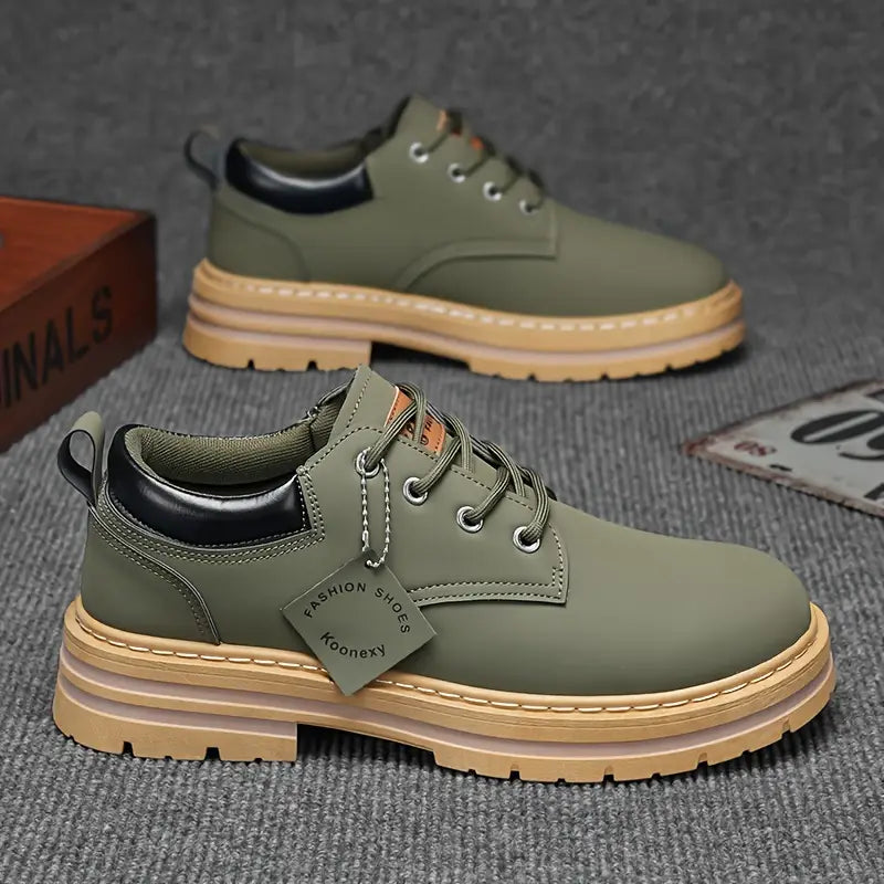 Trevino Klassische Schnürschuhe Mit Runder Zehen