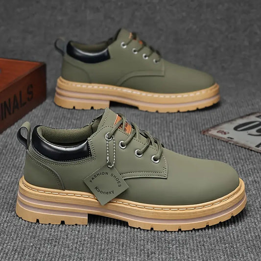 Trevino Klassische Schnürschuhe Mit Runder Zehen