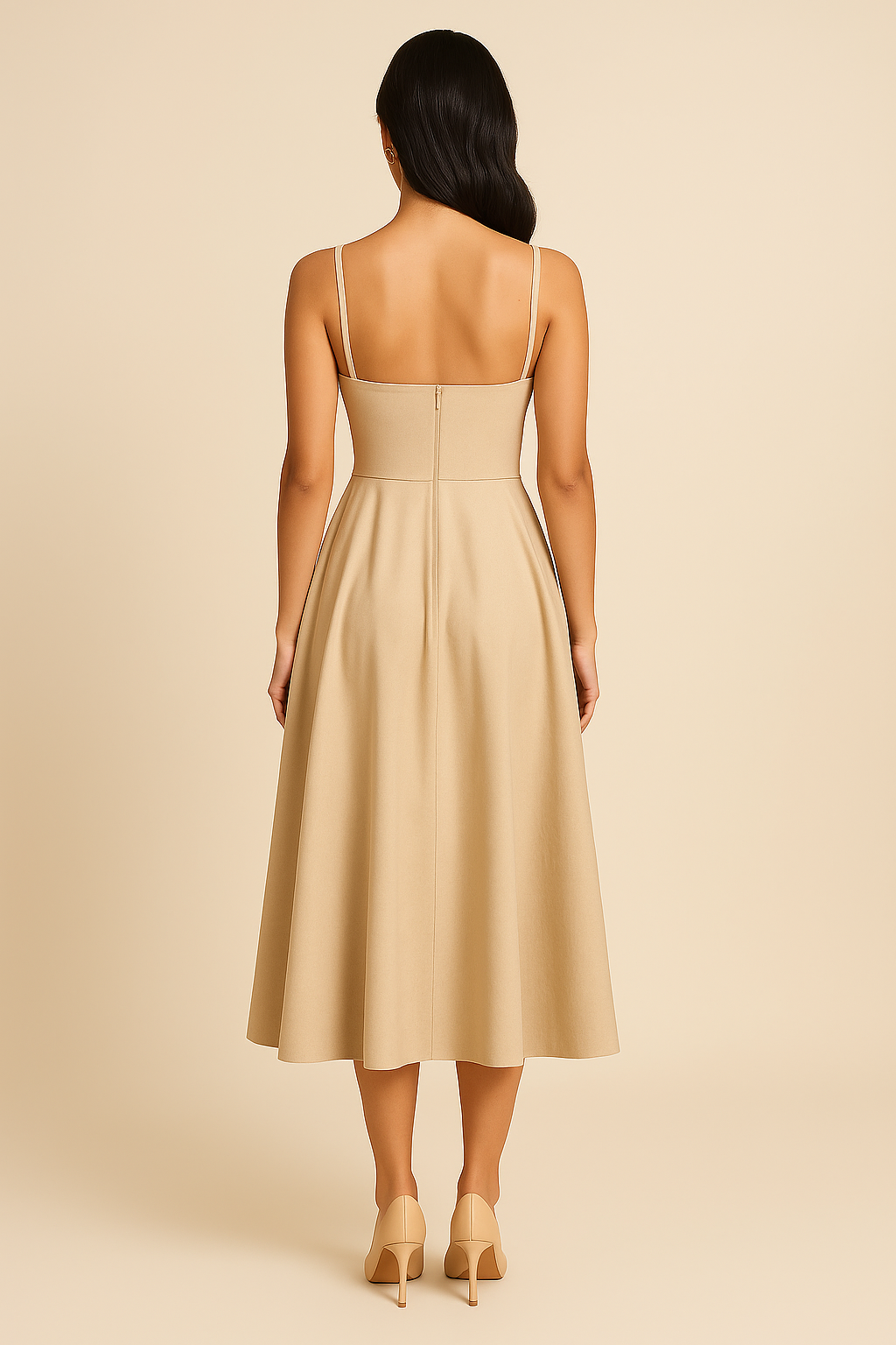 HERBERGER | Damen Sommerkleid mit V-Ausschnitt luftig-leicht