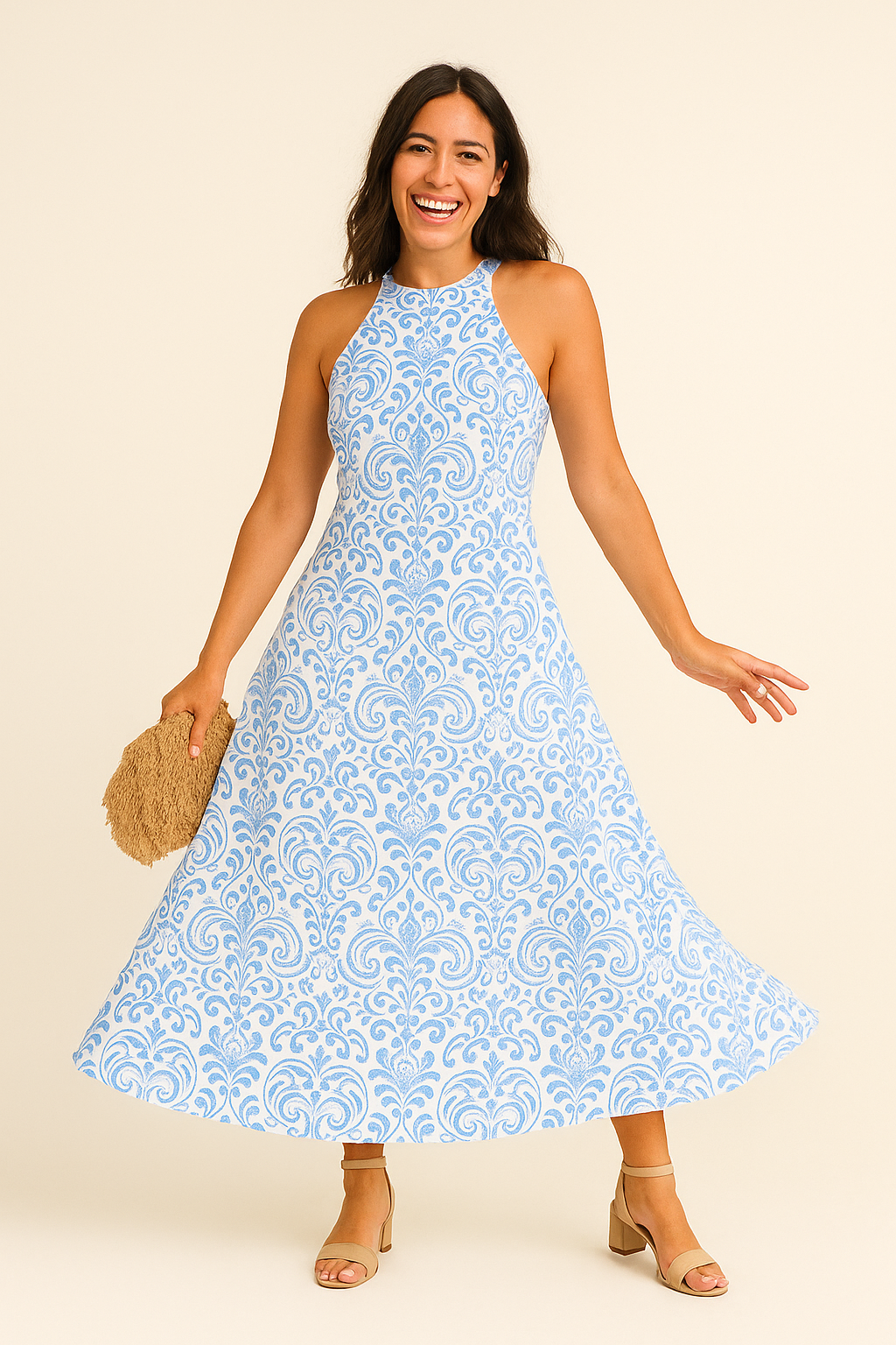 HERBERGER | Damen Sommerkleid luftig-leicht mit elegantem Schnitt