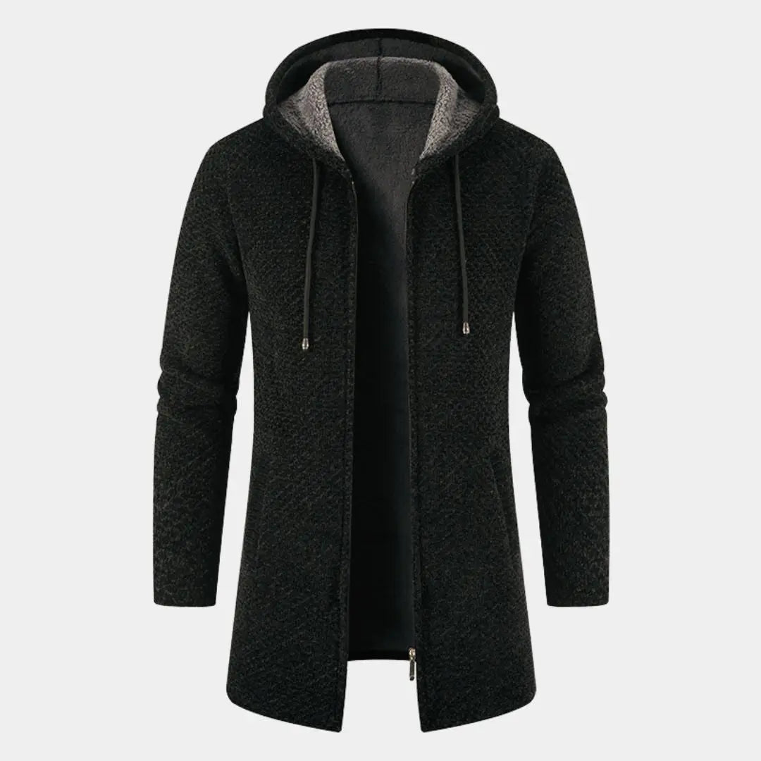 Wintermantel mit Kapuze