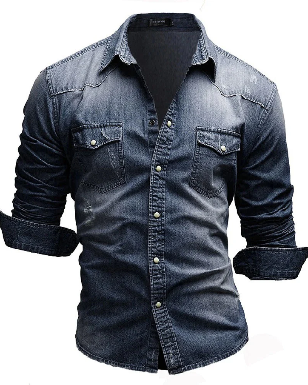 Fadenspiel Herren Denim-Shirt