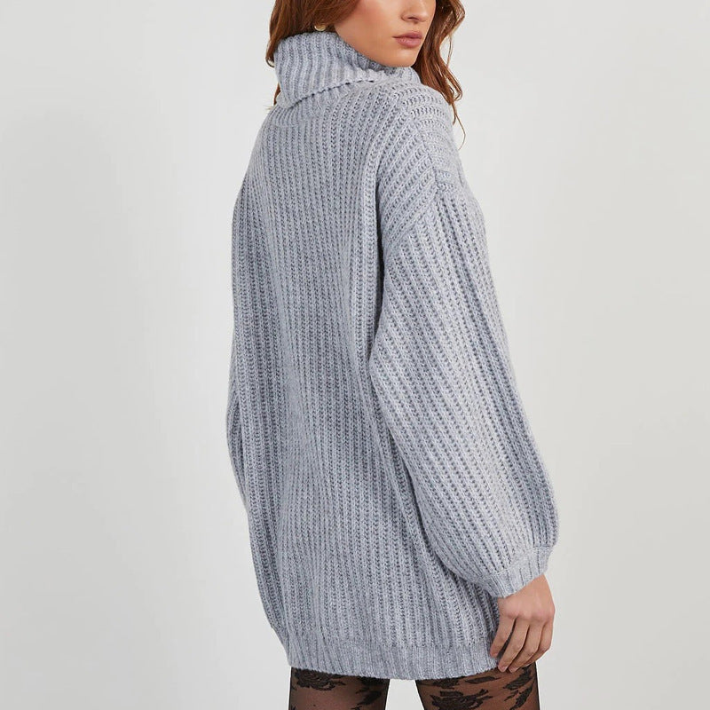 Stilvolles Pullover Kleid