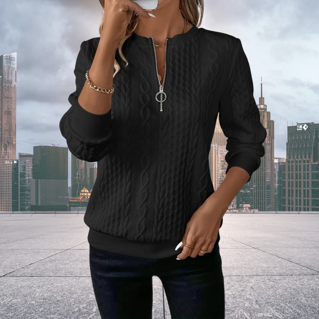 Florence™ Eleganter Stilvoller Strickpullover