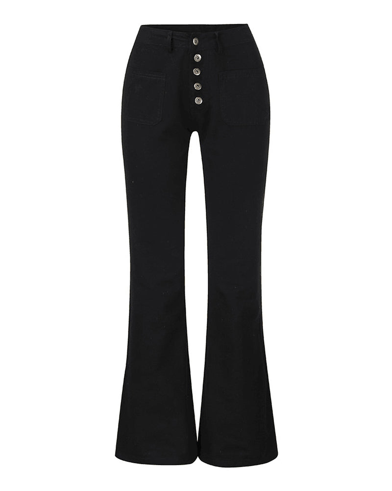 Jeans mit Mehreren Knöpfen