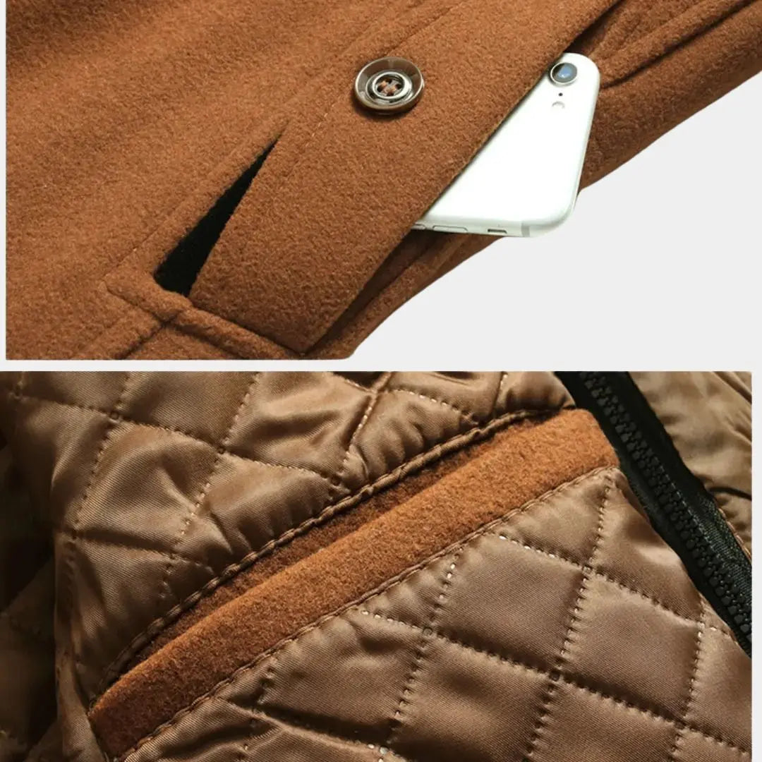 Essential Mantel aus Wollmischung