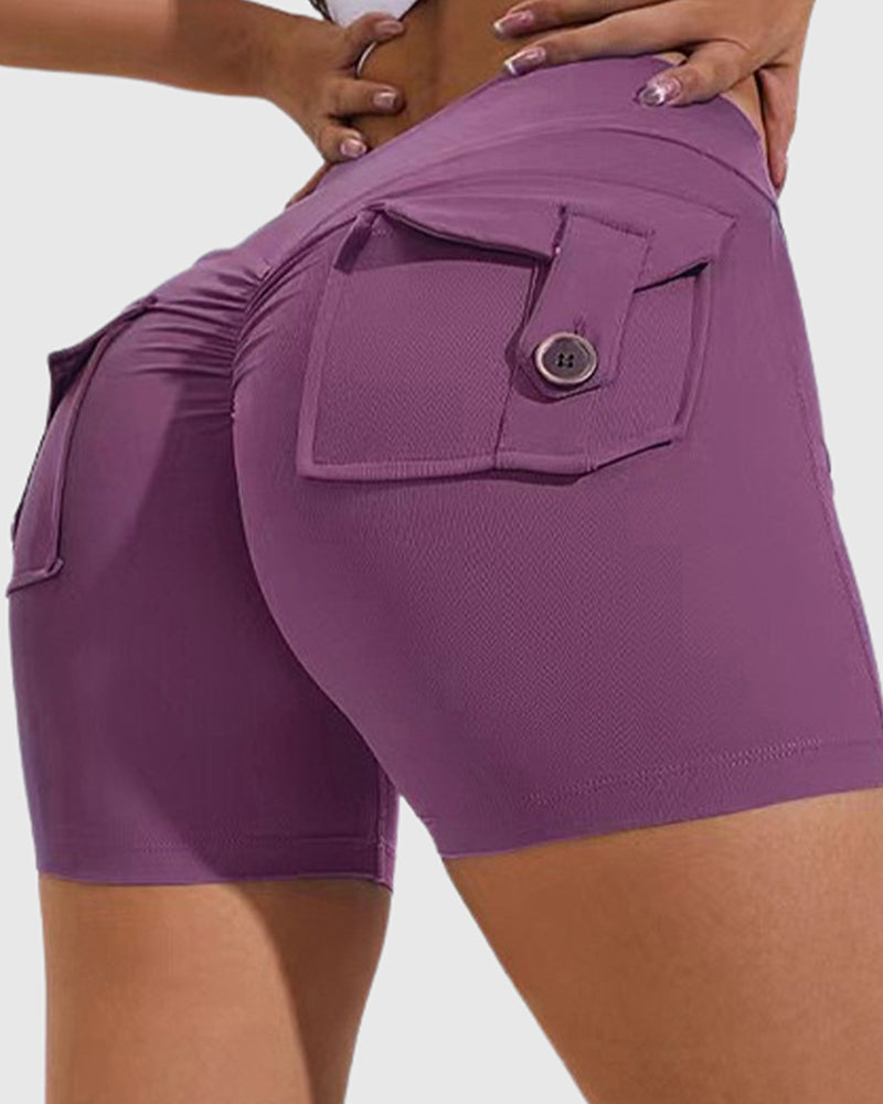 Damen Yoga Shorts