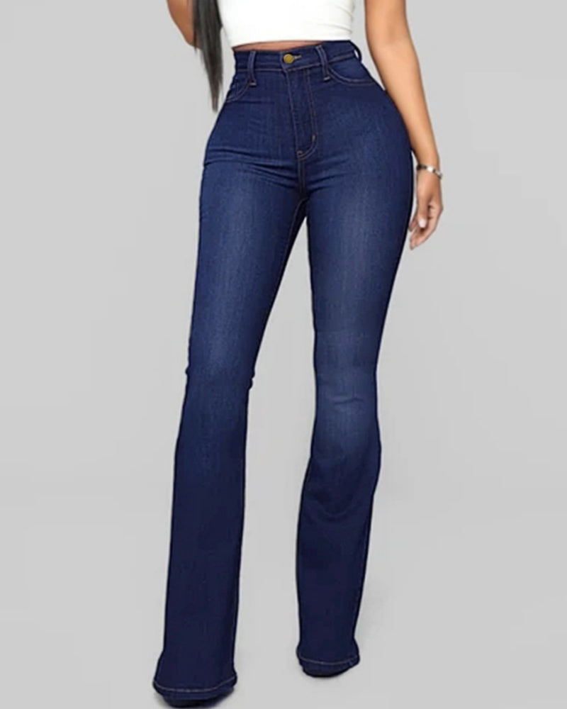 Jeans mit Hoher Taille