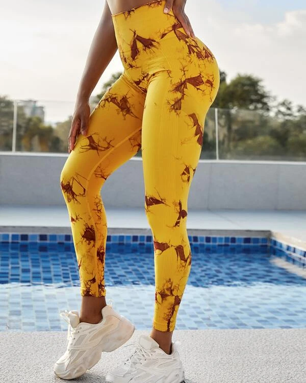 Leggings Hoher Taille