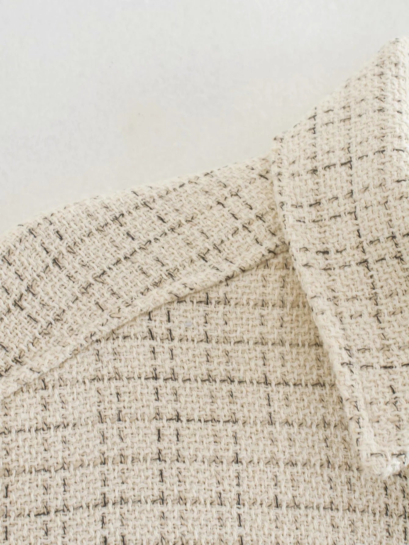 Mantel mit Karomuster