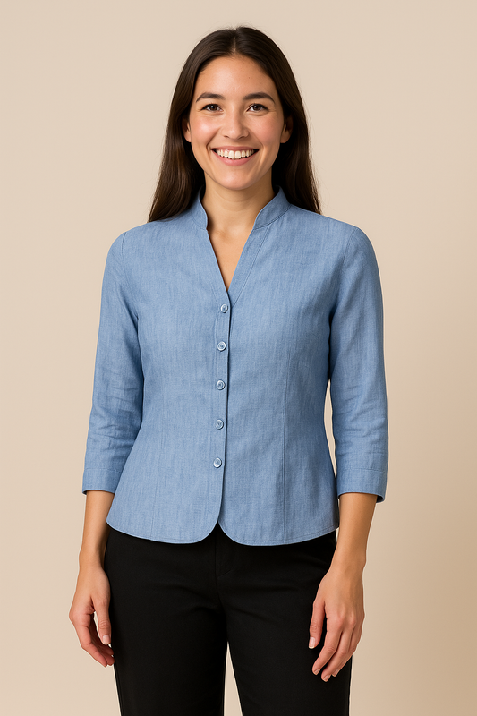 HERBERGER | Damen Blazer in Leinenstil leicht und sommerlich für im Büro, Feste & Freizeit