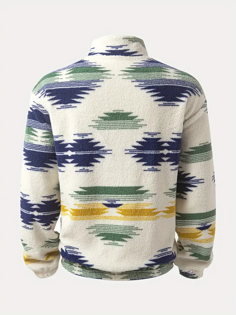 Clinton – Sweatshirt Mit Halbem Reissverschluss Und Stehkragen