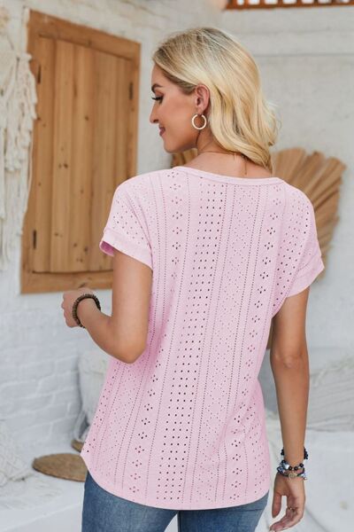 Sommerstruktur Kurzarmshirt