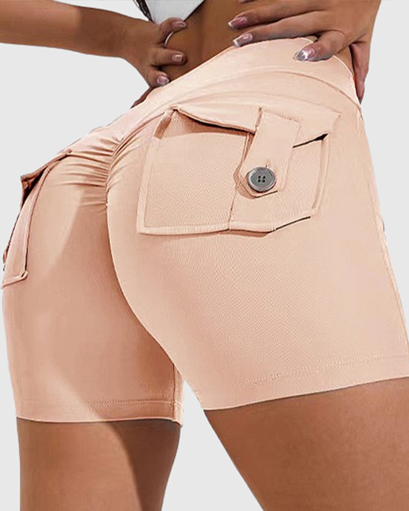 Damen Yoga Shorts