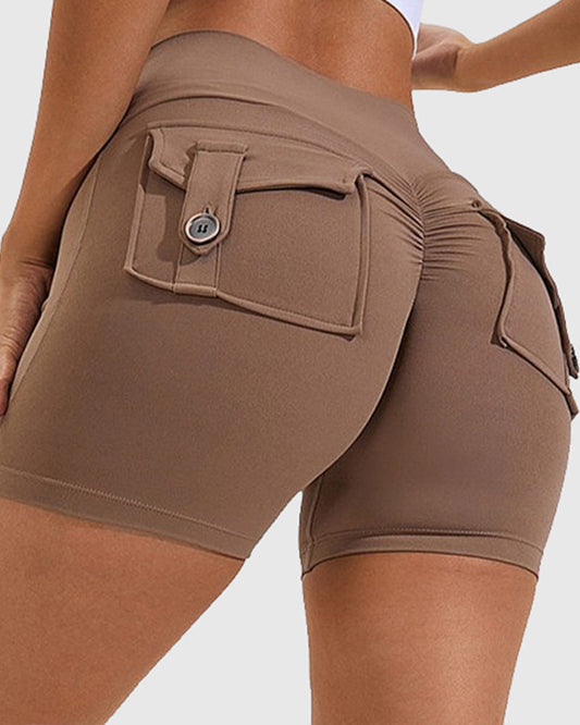 Damen Yoga Shorts
