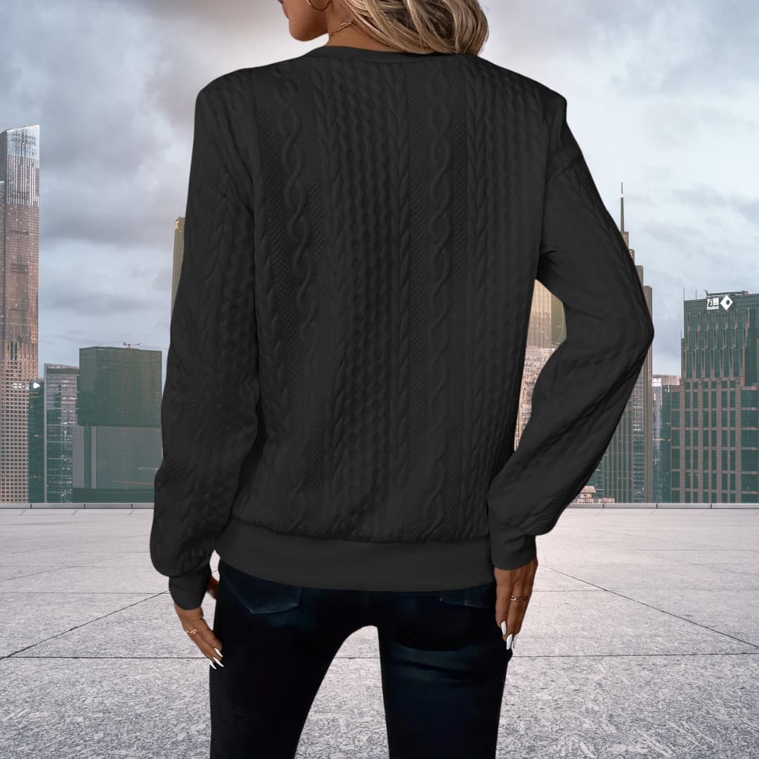 Florence™ Eleganter Stilvoller Strickpullover