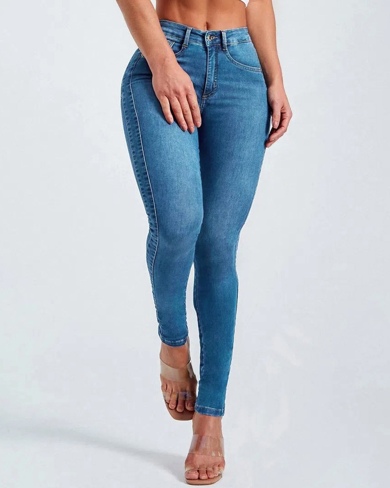Damen Denim Jeans