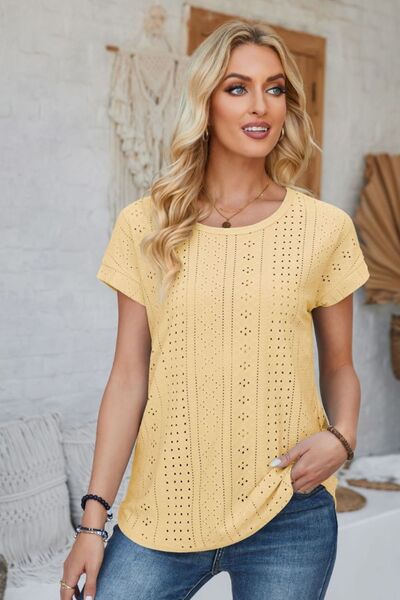 Sommerstruktur Kurzarmshirt