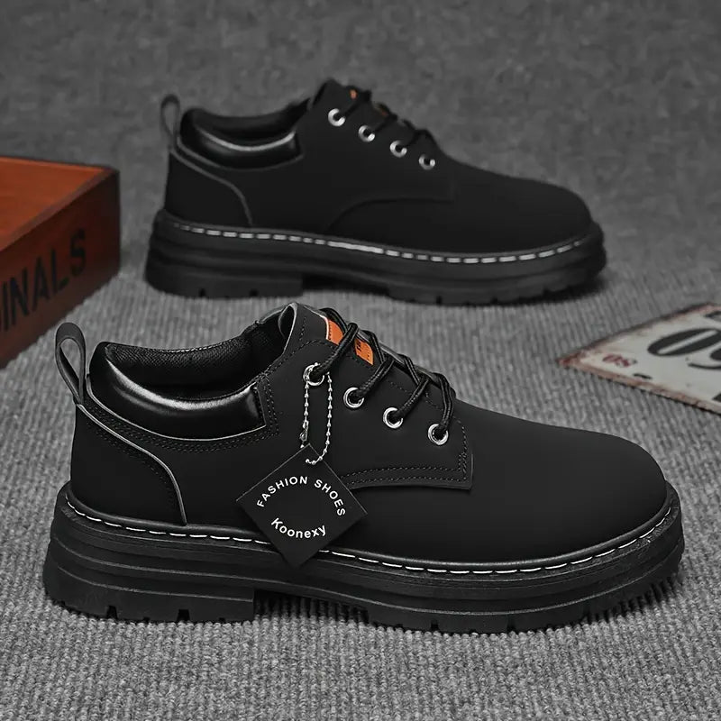 Trevino Klassische Schnürschuhe Mit Runder Zehen