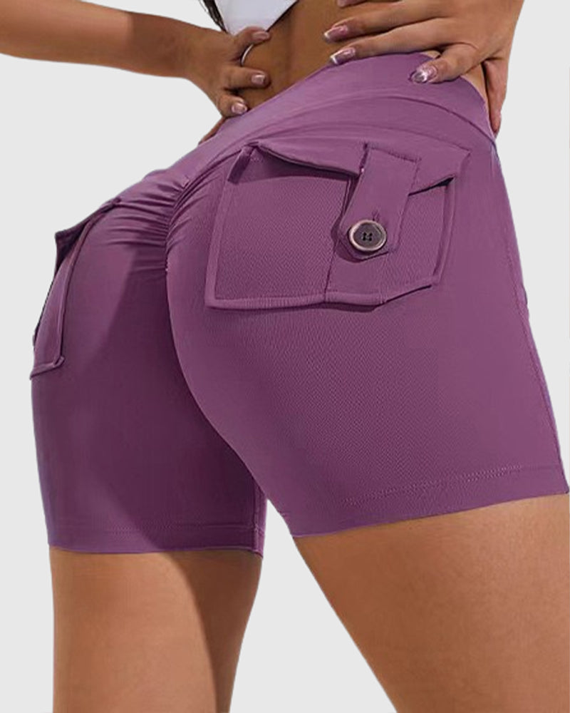 Damen Yoga Shorts