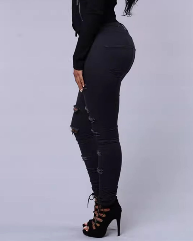 Jeans mit Hoher Taille