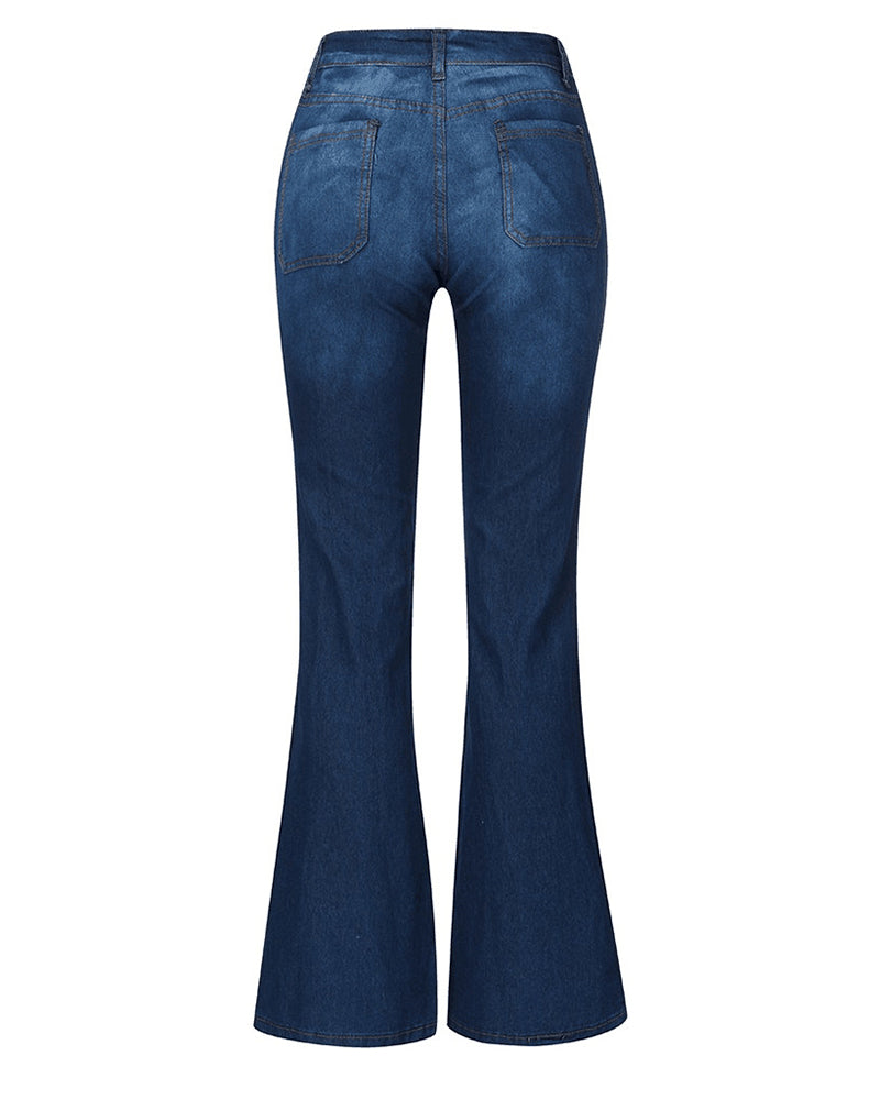 Jeans mit Mehreren Knöpfen