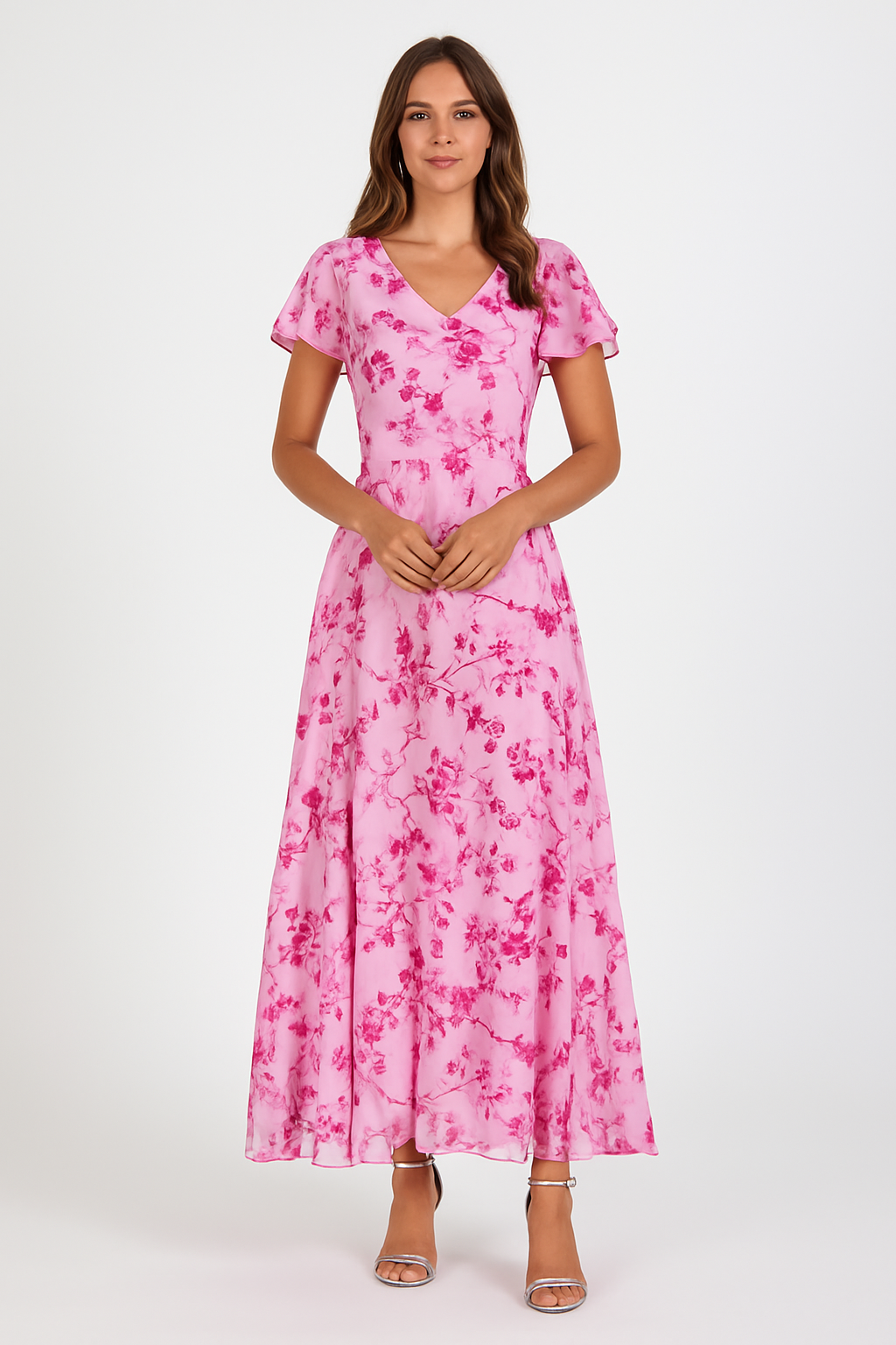 HERBERGER | Atmungsaktives Damen Midikleid elegant für Sommer