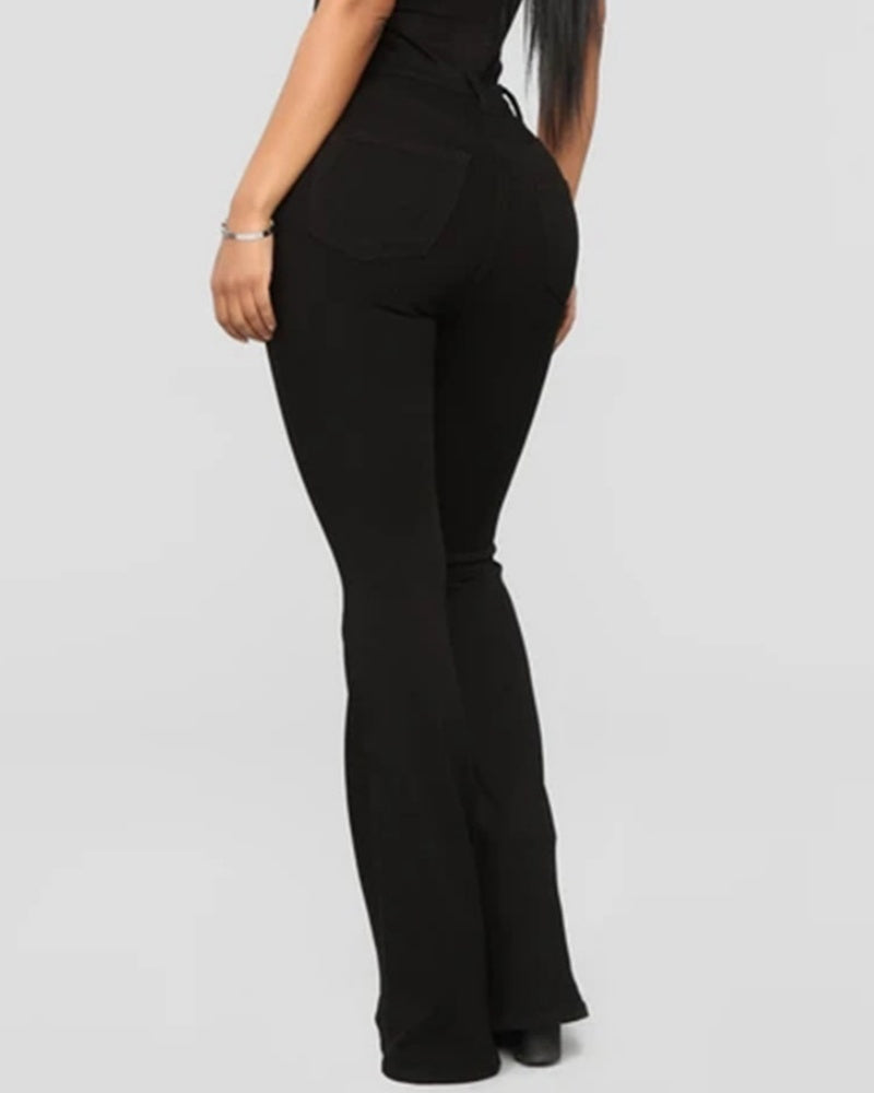 Jeans mit Hoher Taille