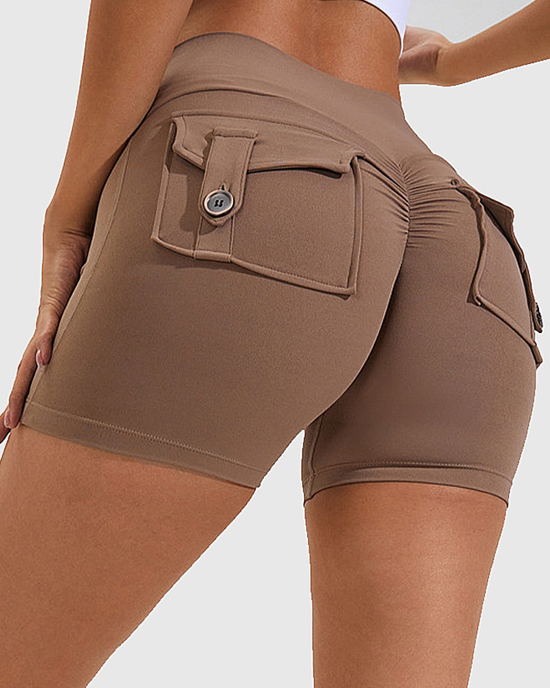 Damen Yoga Shorts