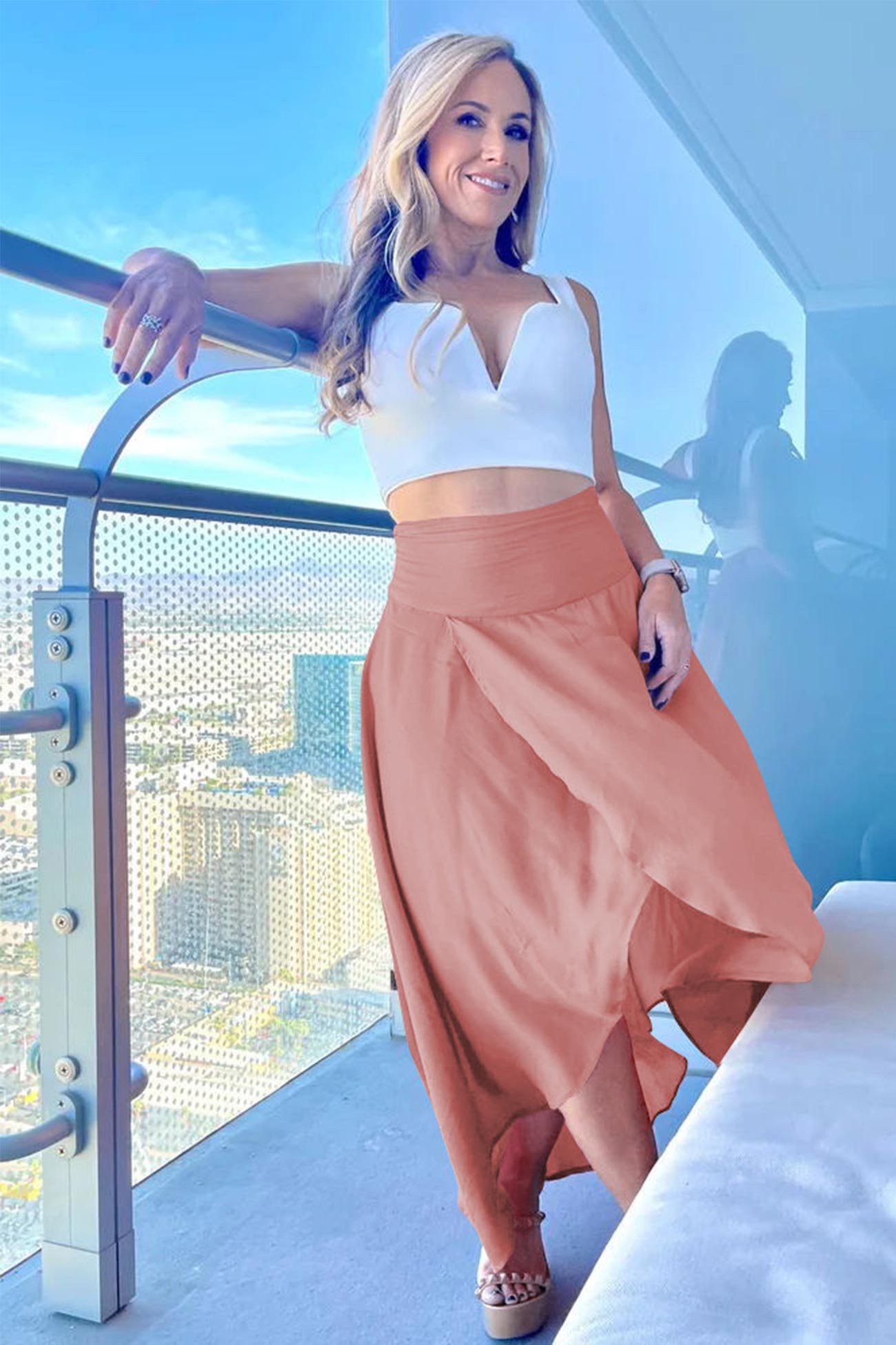 Wellenlinie Damen Rock