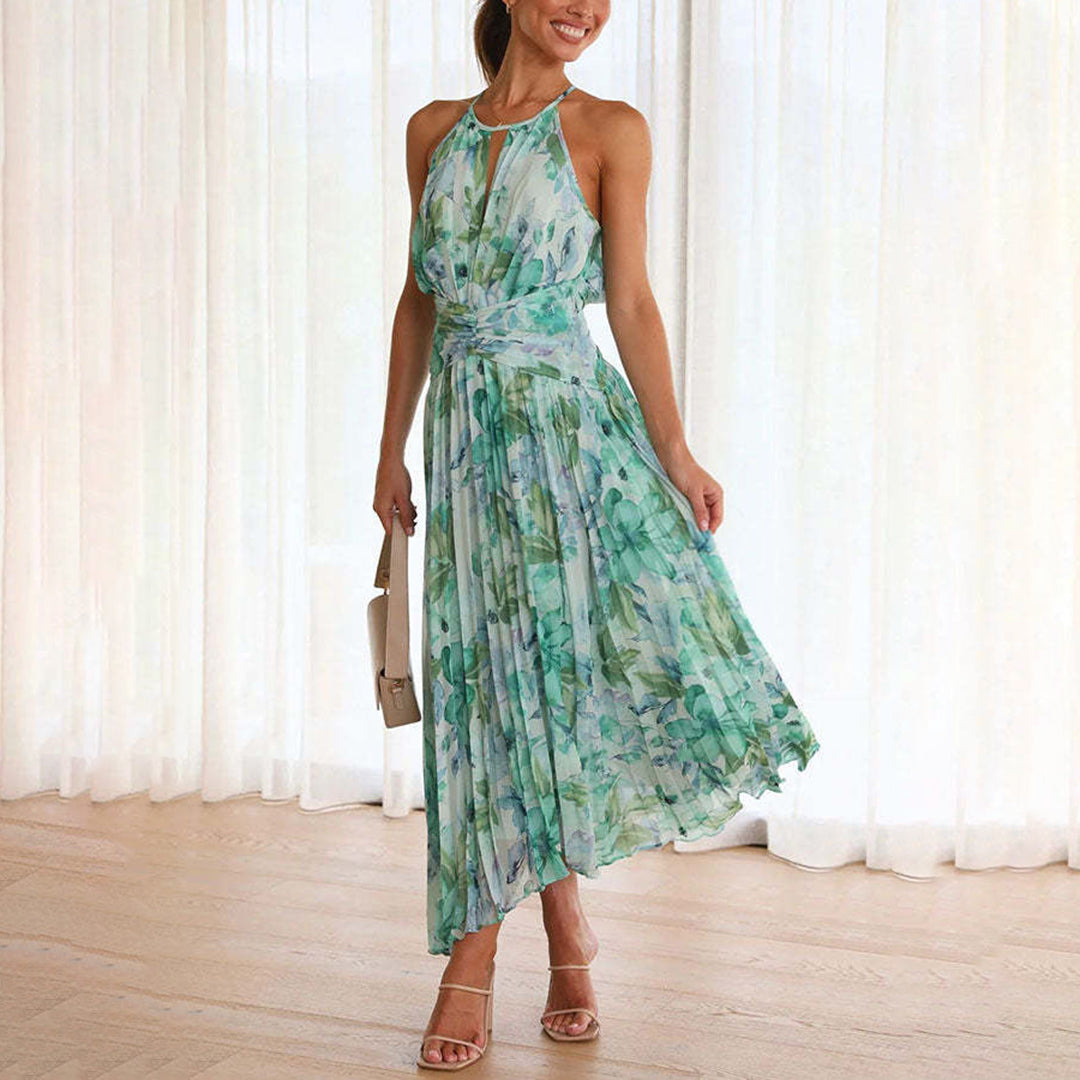 Sophia | Damen Maxi Kleid Mit Blumenprint