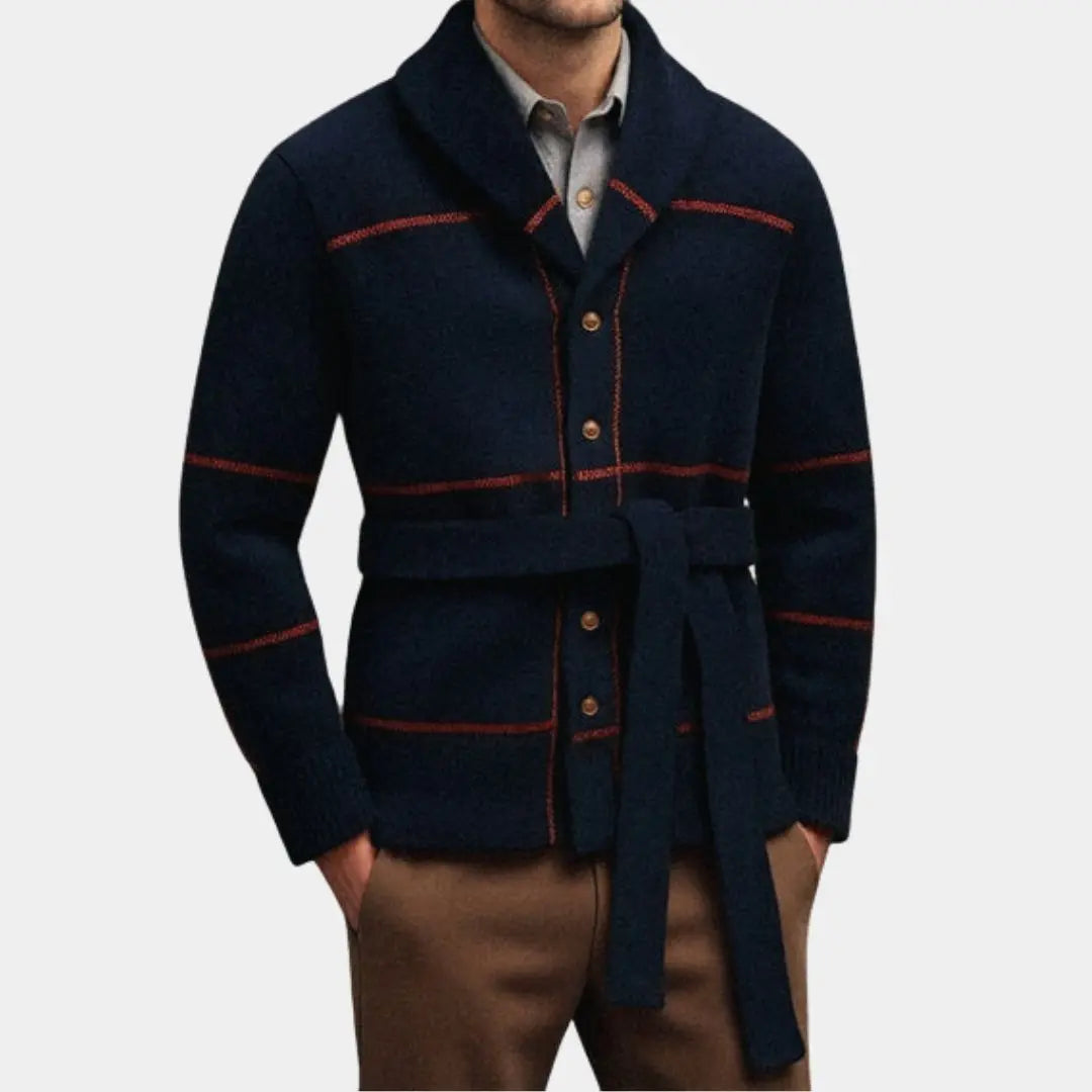 Rome Pullover-Mantel mit Gürtel