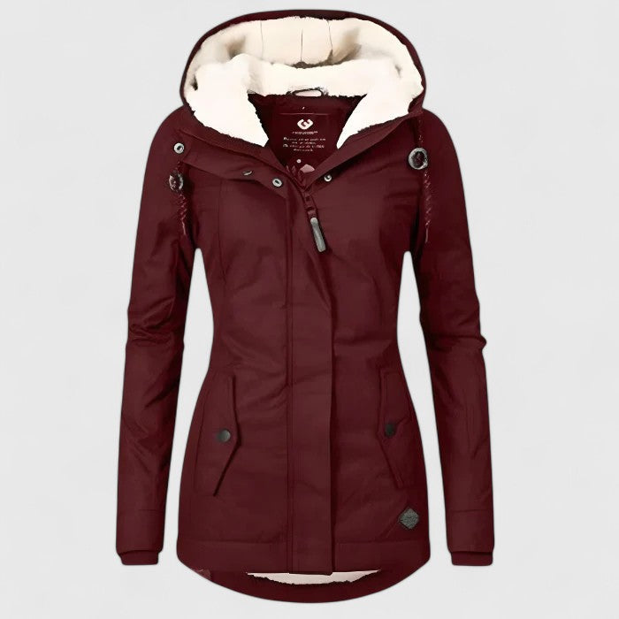 Seravia™  Wasserdichte Winterjacke mit Kapuze