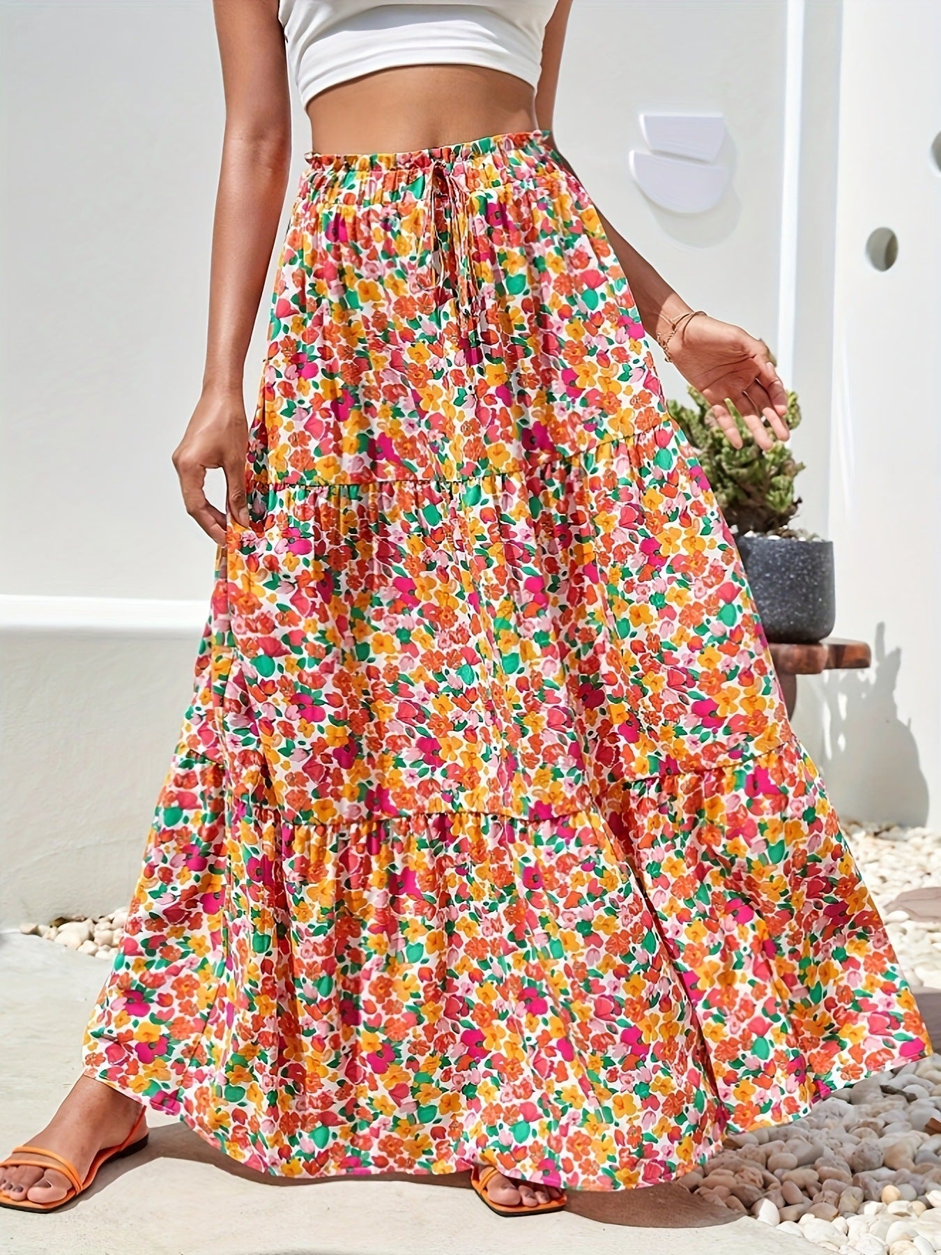 Blütenwind Damen Rock