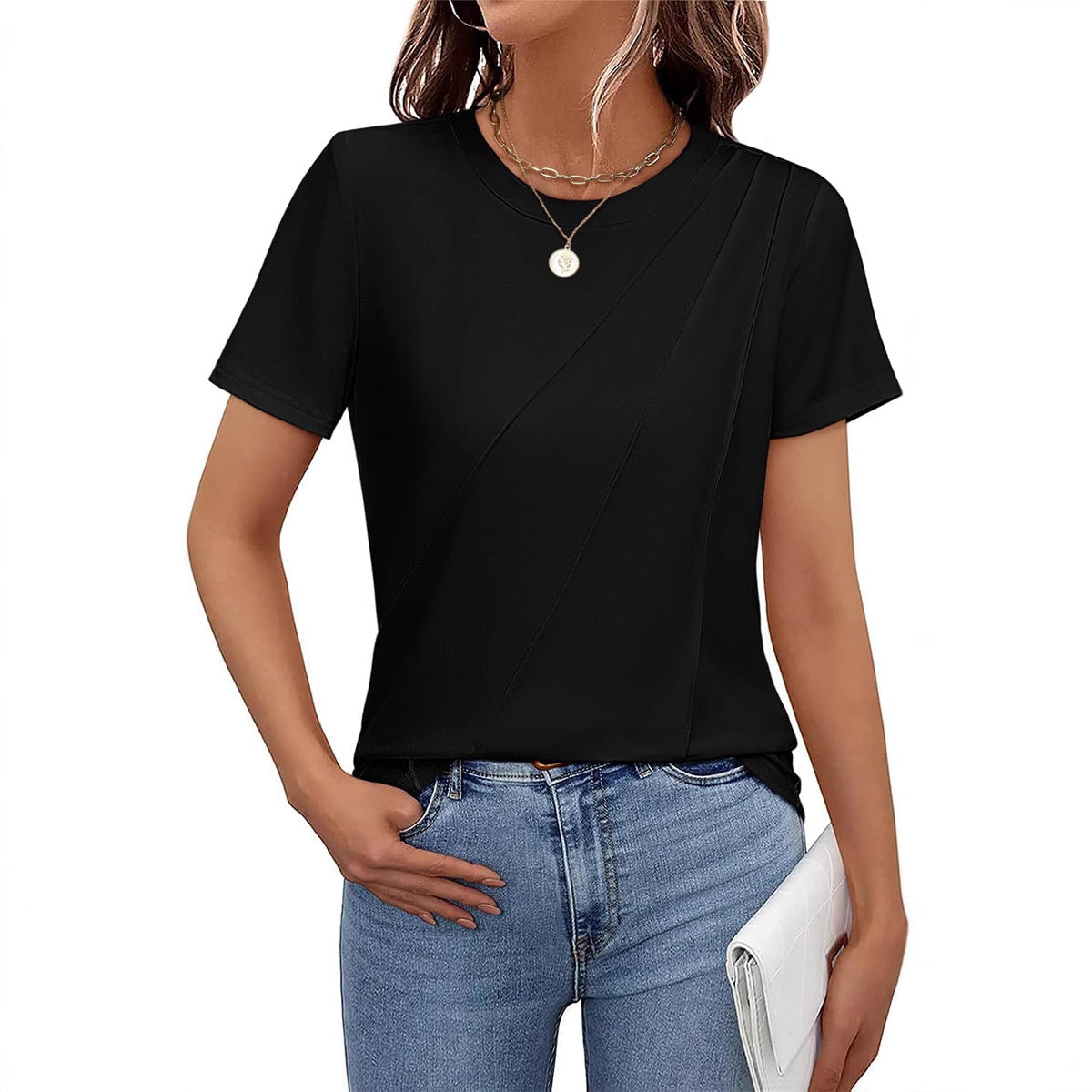 Linienspiel Kurzarmshirt