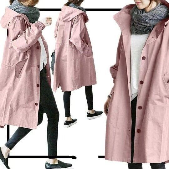 Mandy Eleganter und wasserabweisender Trenchcoat
