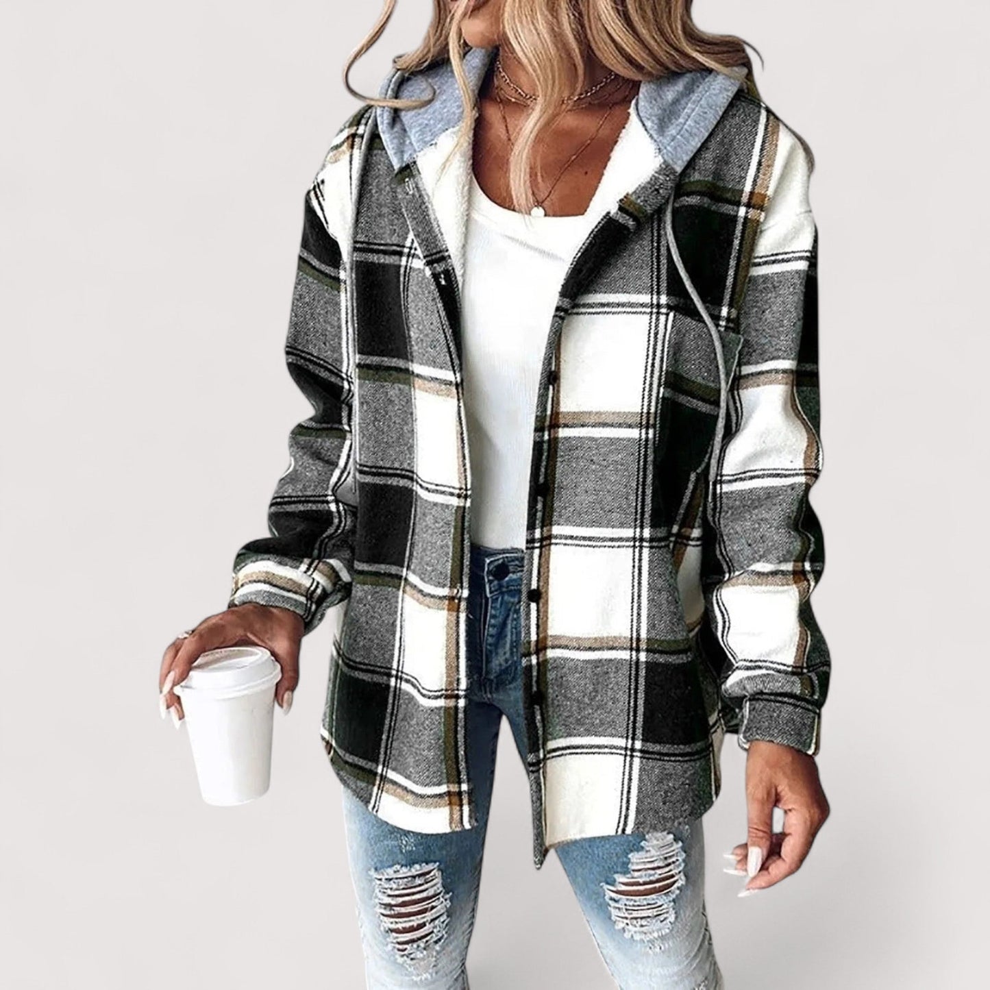 Ladina™ Warme stylische Jacke